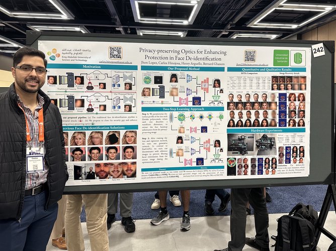 CVPR 2024, Seattle: *Privacy-preserving Optics for Enhancing Protection in Face De-identification*.